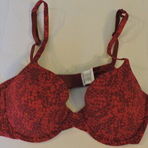 Calvin Klein 34 B underwire padded bra with two hooks